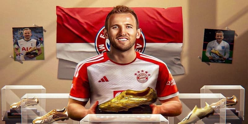 Kane giành chiếc giày vàng châu âu 2024