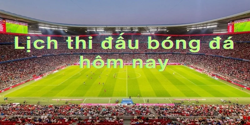 Lịch thi đấu luôn cập nhật chính xác